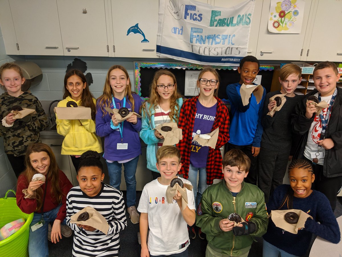 Fig_119's tweet photo. Look at these fantastic math students who completed dreambox expectations for the entire month of January!!! #dreamboxdominators #donuts #figsfantastic5th @matula https://t.co/0nurnnoCcu