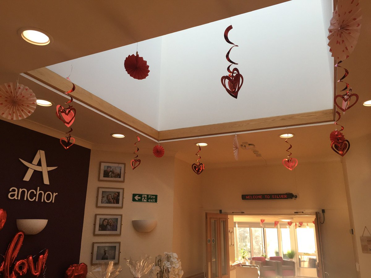 SilverCourtAH's tweet photo. Silver Court are holding a valentines coffee morning this Thursday 13th Feb ❤️ Come and join us all ☕️ 11am #ValentinesDay #coffeemorning #Eastgrinstead #carehome #anchor https://t.co/ibdySeUrof
