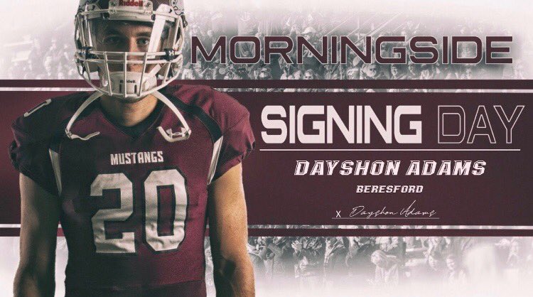 Very thankful for this opportunity! Thanks to everyone who helped me along the way❤️, ROLL STANGS🐴❗️❗️<a href="/MsideFootball/">Morningside University Football</a> <a href="/beresfordFB/">Watchdog Football</a>