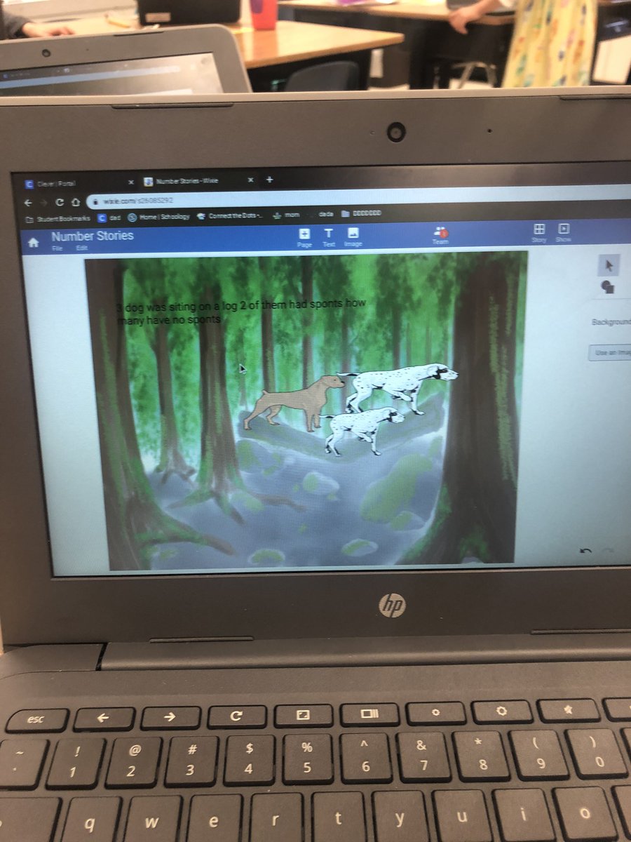 cindyfmatney's tweet photo. Ss had fun using #wixie to illustrate number stories. #readingandmath #ColtsPride @cfescolts https://t.co/ceaKozzhFK