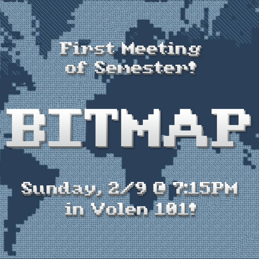 Codestellation's tweet photo. Calling all techies! The first meeting of BITMAP is THIS SUNDAY at 7:15pm in Volen 101! Come learn about the CS community at Brandeis, see you there! 💻 https://t.co/6k7l6EP5ss