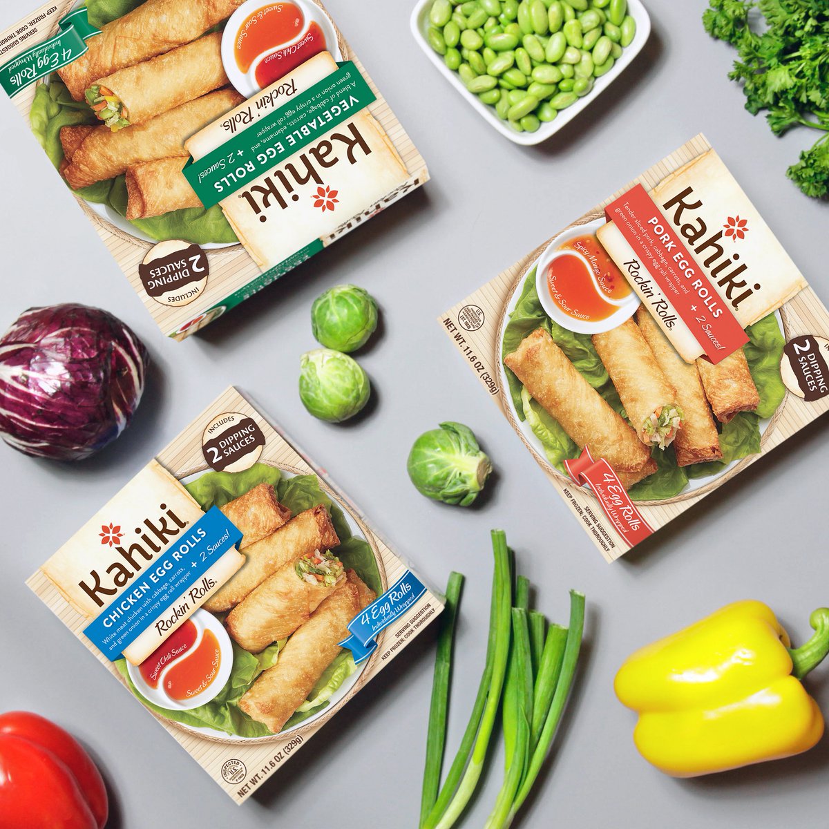 Reason #478 to have your freezer stocked with egg rolls? So you can stay warm &amp; cozy inside on the weekends without ever having to go out.
