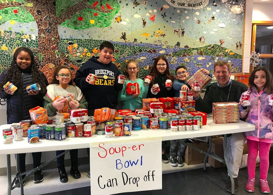 We did it! We have collected well over 500 cans of soups, stews and raviolis to support the Upper Merion Community Cupboard for One District, One Cause! #bptbride #OneDistrictOneCause <a href="/UpperMerionSD/">Upper Merion Area School District</a>