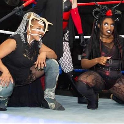 RavanaXin's tweet photo. HEX looking at your tasty tag teams at your promotion like...... ๐๐๐. Book HEX and witness us seductively slaughter the poor bodies you sacrifice to us!!!! ๐ช๐
#HexTheseHoes #Hex #Demoness #VoodooPriestess #Sacrifice #8thDeadlyXin #EmbraceYourXins #PrayToMe #PracticeSafeHex https://t.co/zv1LK0jXuL