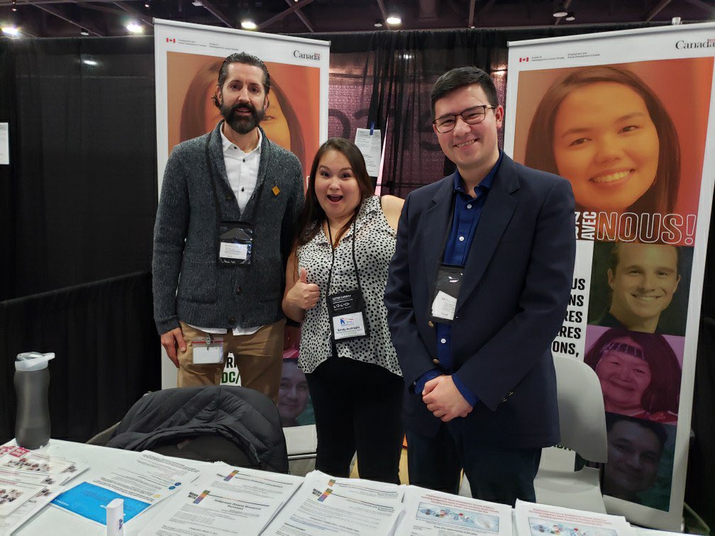 npishuktie's tweet photo. Our team is at the table promoting/offering employment opportunities at NL 2020 come check us out at the Shaw Center! https://t.co/jVzgUL9INE