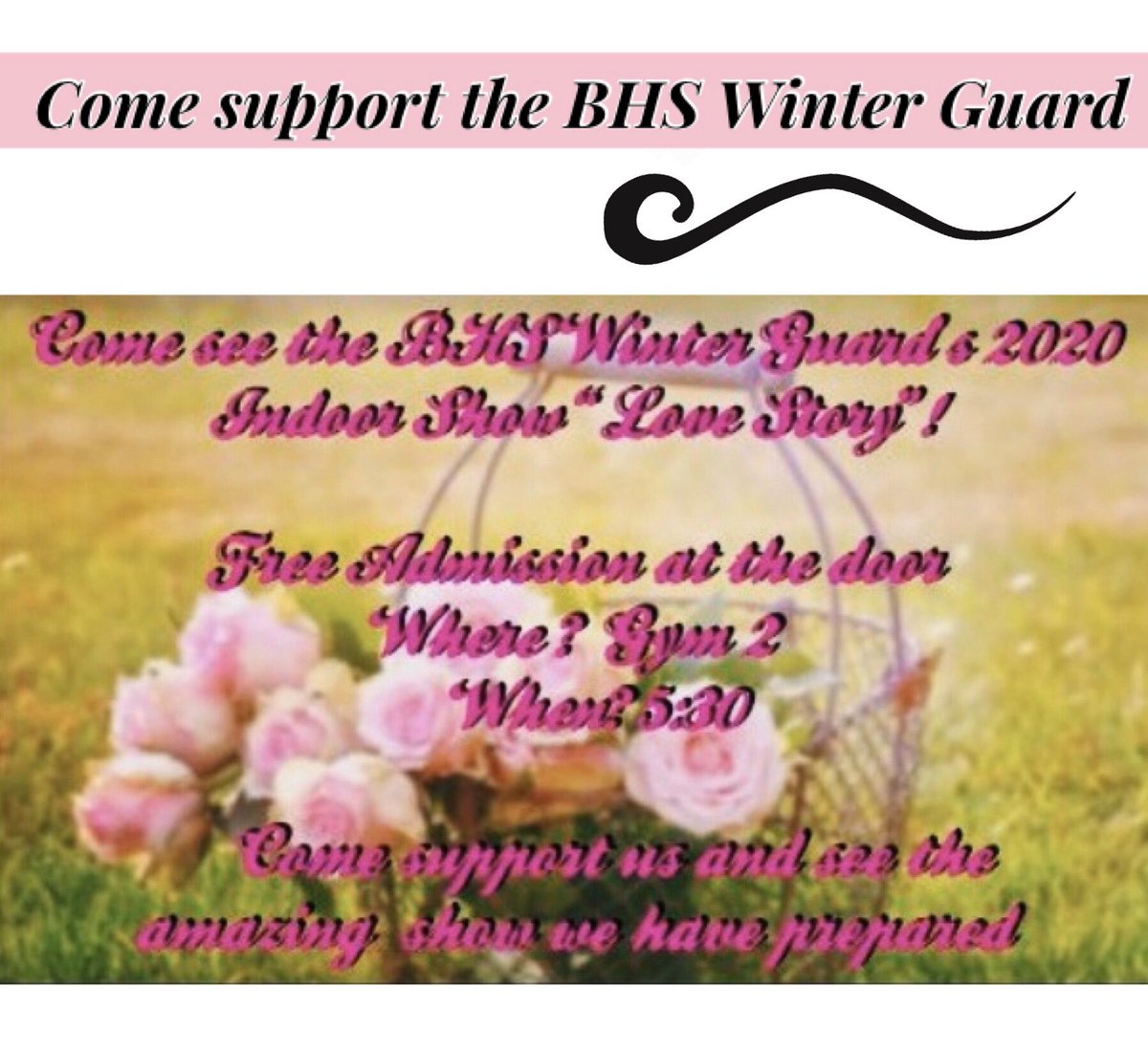 Don’t miss out on a great performance!!