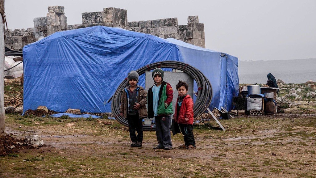 AlabedBana's tweet photo. I remember the pain &amp; destruction in Aleppo. I still have bad dreams about Aleppo. I will never forget. My friends were killed there.

Now the same is happening in Idlib. More than 1 million people were displayed there. Dead &amp; destruction. Who shall stop that now?#StandWithIdlib https://t.co/1WaZ1QLnBJ