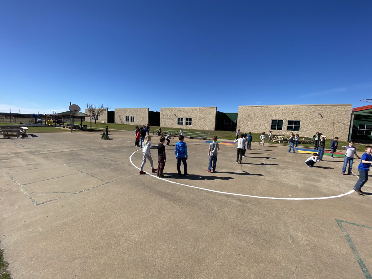 Beautiful day for jump rope club outside.  #mambrinosteam #10houses1family