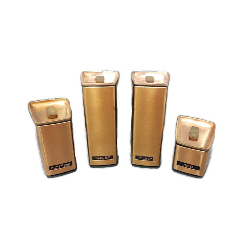 JunkYardBlonde's tweet photo. Lincoln Beautyware Copper Tin Canister Set of 4 https://t.co/stgR4VoZT5 #housewares #copper #junkyardblonde #gotvintage #coppercanister #retrokitchen #farmhouse #copperstorage #rustic https://t.co/rA0OyTTv1G