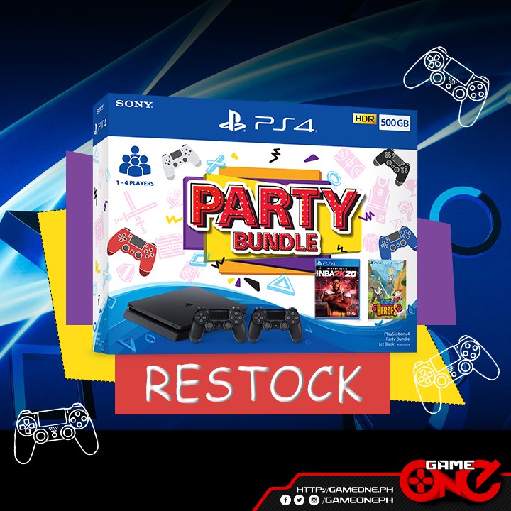 ps4 slim party bundle