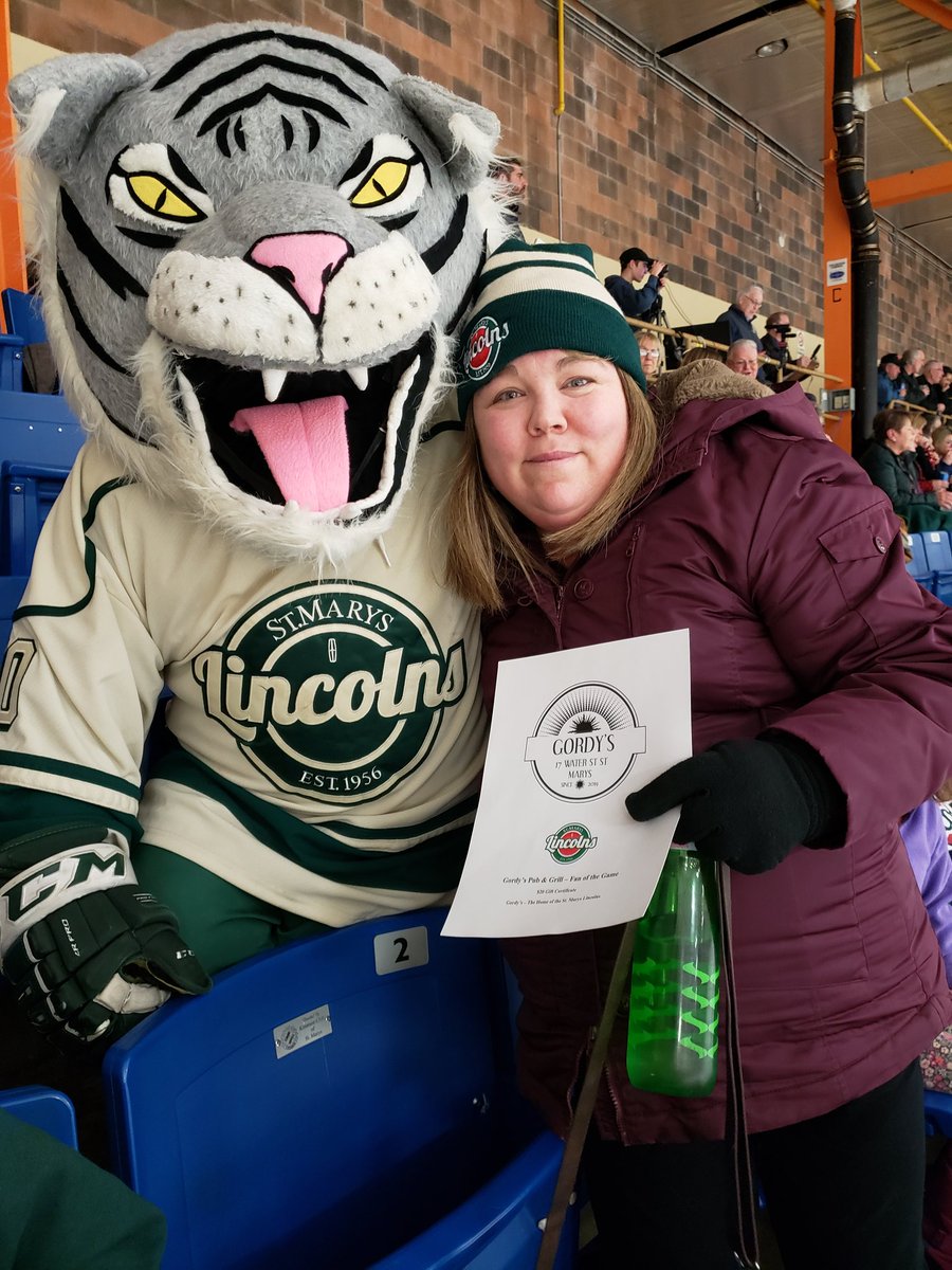 Pardon me, but you're the #GordysPubStMarysOntario FAN OF THE GAME! Thanks for supporting your <a href="/stmlincolns/">St. Marys Lincolns</a>! 

#lincsfanofthegame