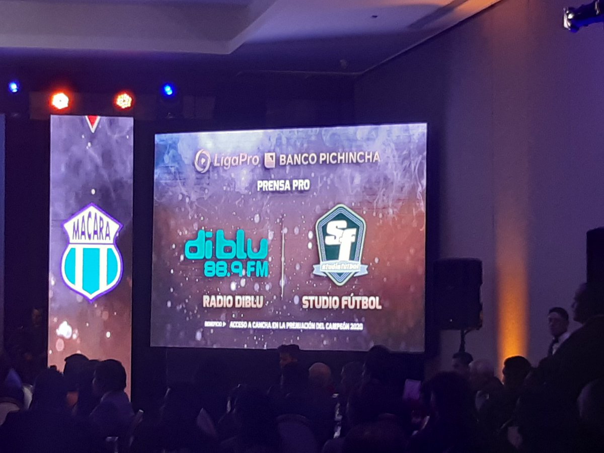 #PrensaPro

.@LigaProEC destacó a .<a href="/RadioDibluFM/">Radio Diblu 📶</a> y .<a href="/StudioFutbol/">StudioFútbol ⚽</a> como mejores medios de comunicación 2019 🇪🇨🏆⚽️

¡Muchas gracias! 👏🙌