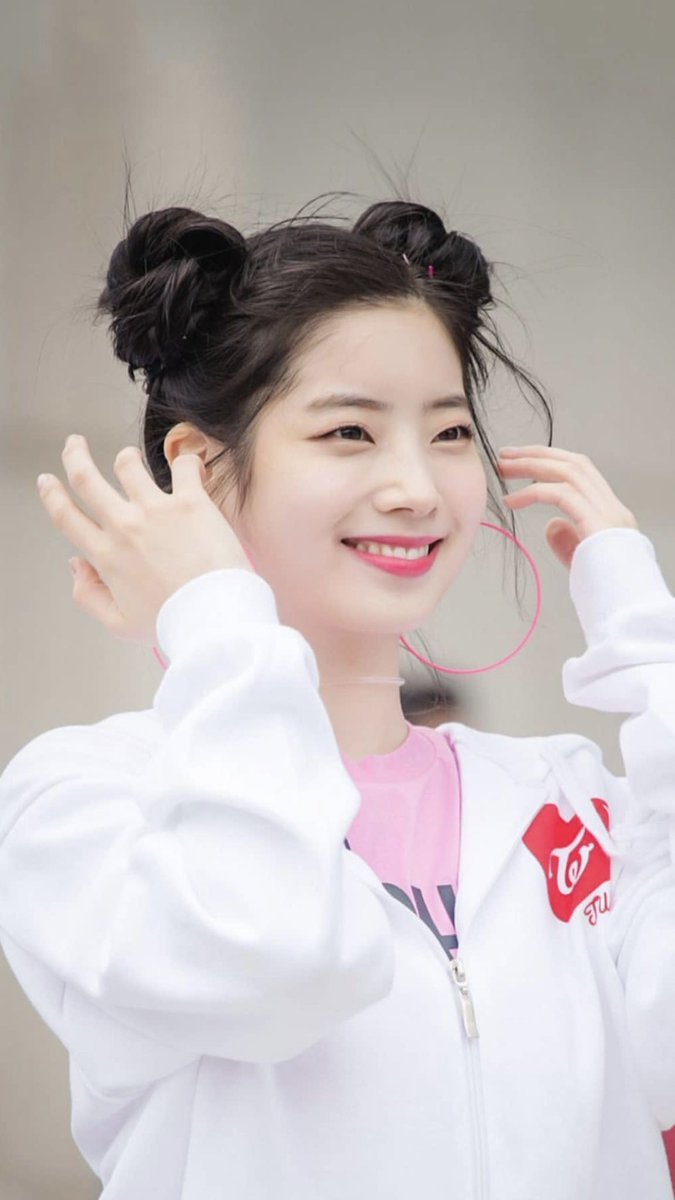 38. Trying to be a little early today :) pucca hair Dahyun from WIL... black hair come back please