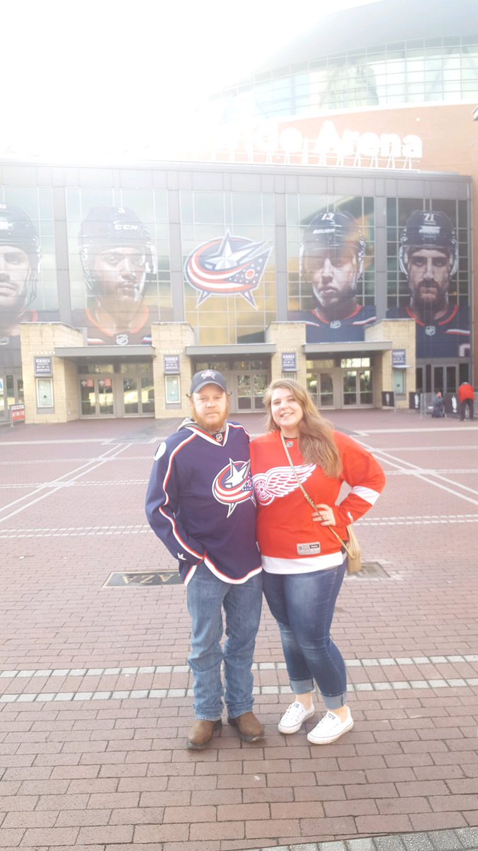 walleyeslayer09's tweet image. Our annual nhl game in columbus! Go blue jackets! #cbj #splithouse