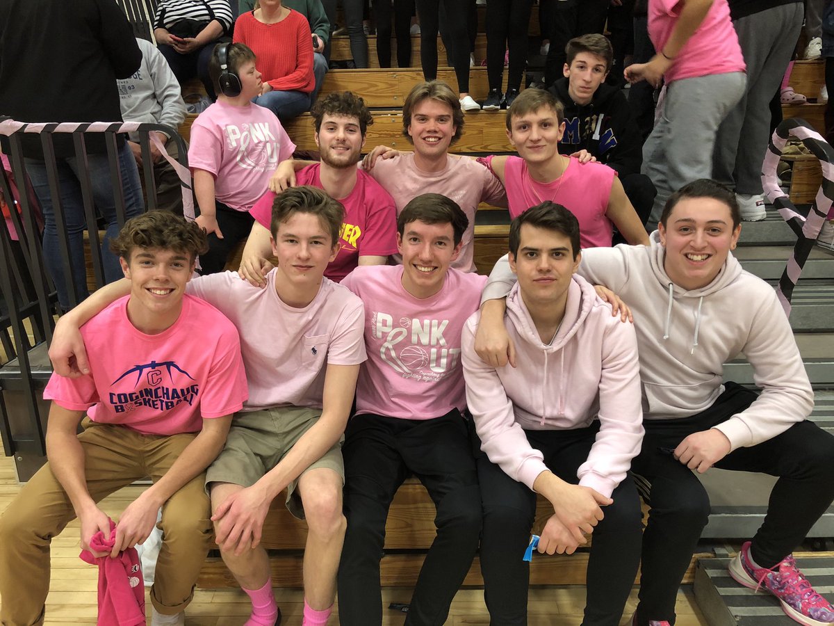 MrBFalcone's tweet photo. CRHS Pink Game.  #coginchaug #rsd13ct https://t.co/MBY2e1Uun3