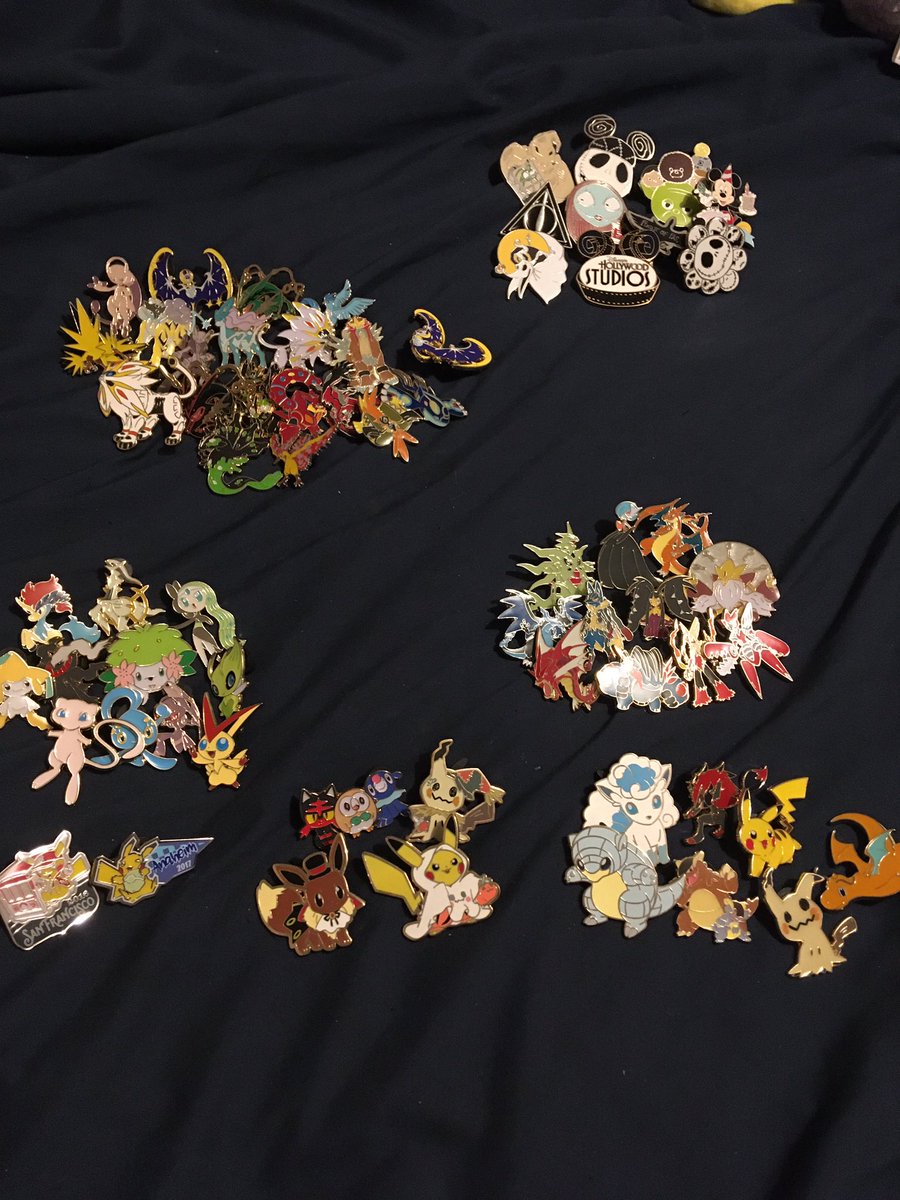 LilyPokemon's tweet image. Sooo... i might have a #pokémonpin collection obsession... #pokemon