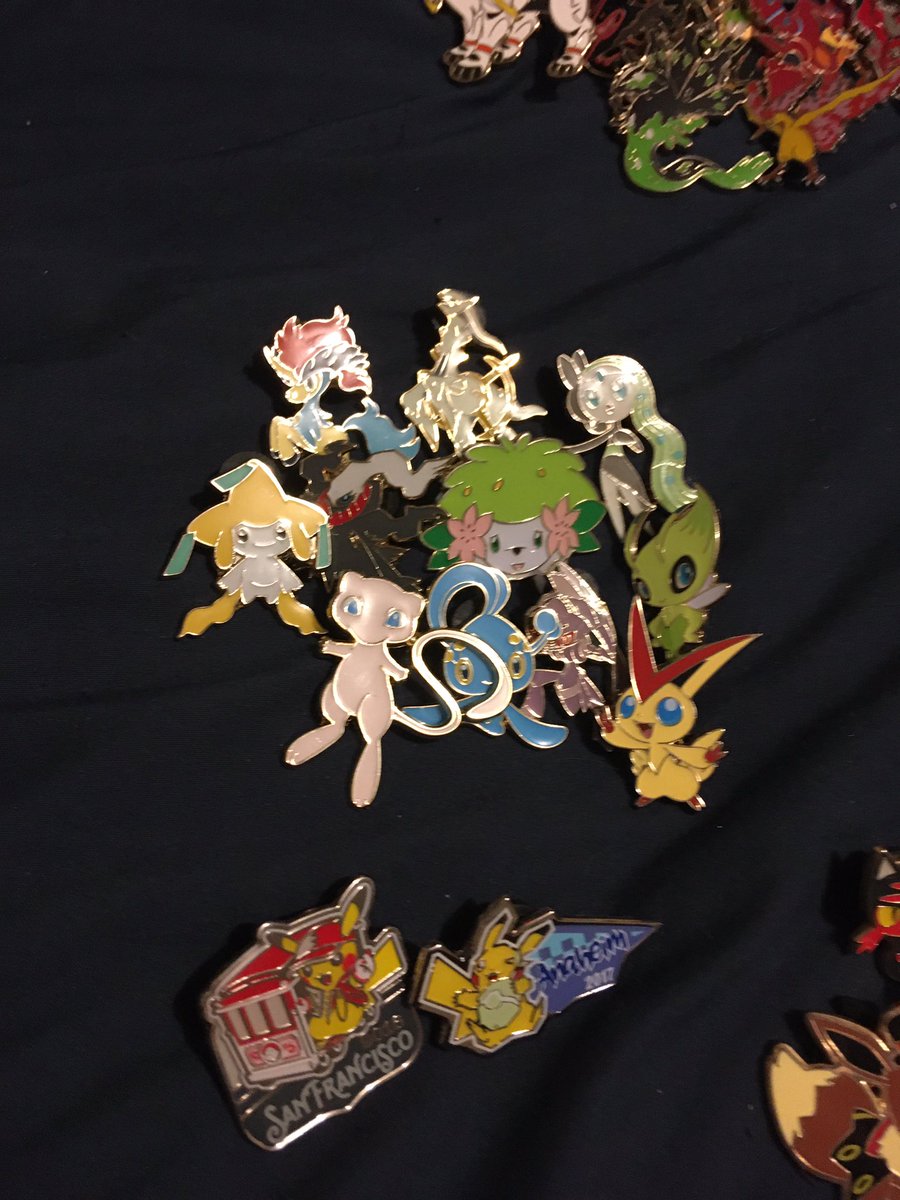 LilyPokemon's tweet image. Sooo... i might have a #pokémonpin collection obsession... #pokemon