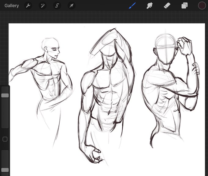นั่งขุดสกิลฟิกเกอร์เพราะไม่ได้วาดอนาโตมี่นานทำให้สกิลถอยหลังลงเรื่อยๆ 