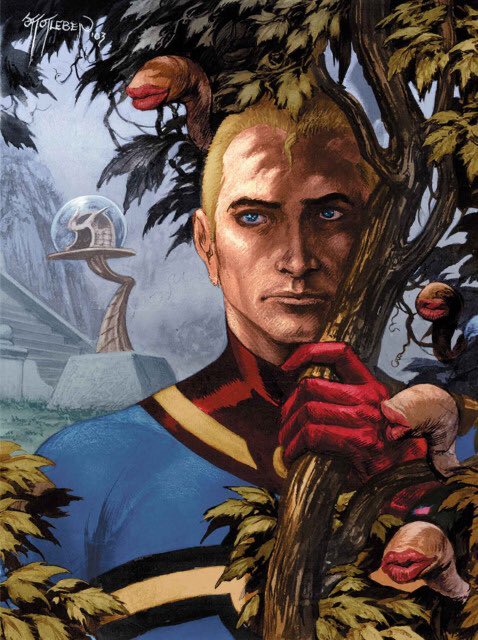 WednesdayComix's tweet image. It’s your job to cast #MarvelMan (legally named #MiracleMan) for a standalone CBM. Character is described as tall, blue-eyed blonde not afraid to put on lean muscle. Who do you cast in this role? #SHPOLL19 #KIMOTA! Think Paul Bettany as far as 20 yrs ago | @neilhimself