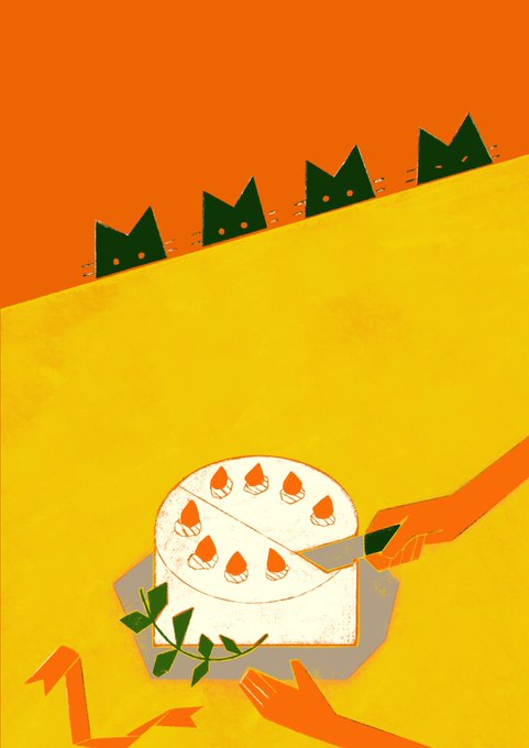 「cake slice」 illustration images(Popular｜RT&Fav:50)｜5pages