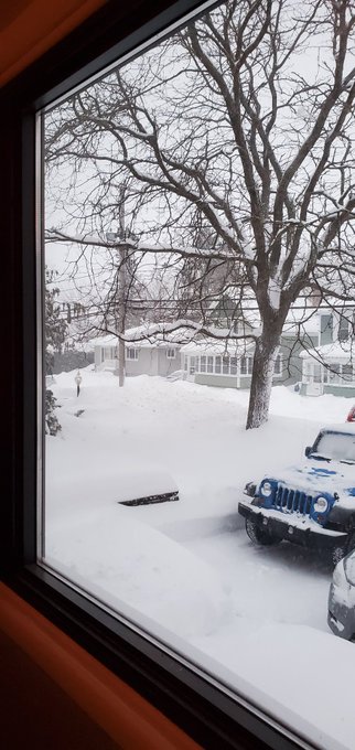 Damn it there is a snow storm outside. 50 centimeters or more https://t.co/VDgLXcUjcV