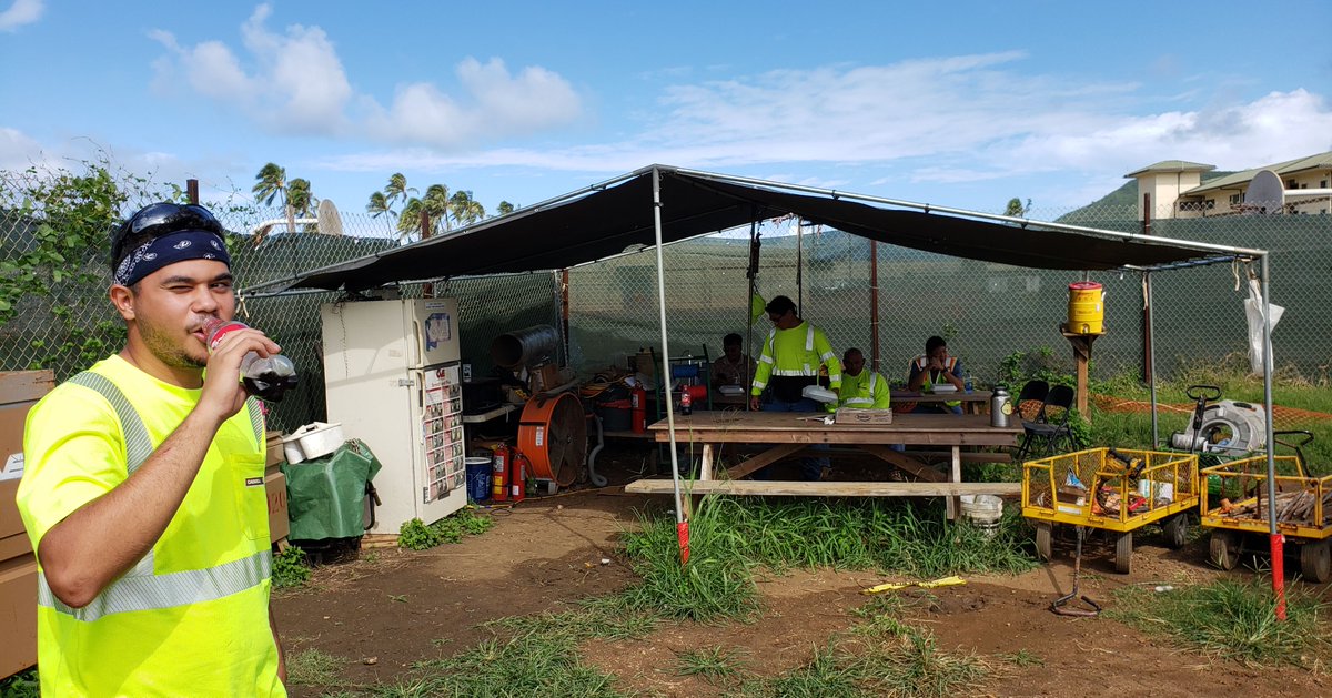 Aloha from our Hawaii crew. 

#Hawaiiconstruction #Hawaiielectricalconstruction #WEareCVE #connectpeoplepower #ourpeopleRourpower #CVE #CVEfamily #unionproud #IBEW #familybusiness #electrician #technology #conduit #electricalconstruction #heavyindustrial