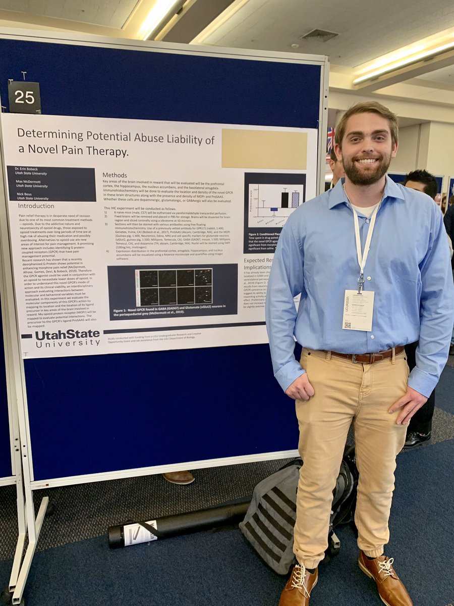 I’m so proud of the 3 undergrads from the Bobeck Lab that presented today at the Utah Conference for Undergrad Research! #ucur2020 <a href="/USUAggies/">Utah State University</a> @USU_Research <a href="/USU_UR/">USU Undergrad Research</a> <a href="/UStateScience/">Utah State University College of Arts & Sciences</a>