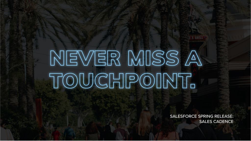 Abelianus's tweet image. With #SalesforceSpringRelease #SalesManagers can send automated emails or schedule scripted calls to ensure #opportunities are being cared for. Keep in touch and #CloseDeals more efficiently! 💪 💪