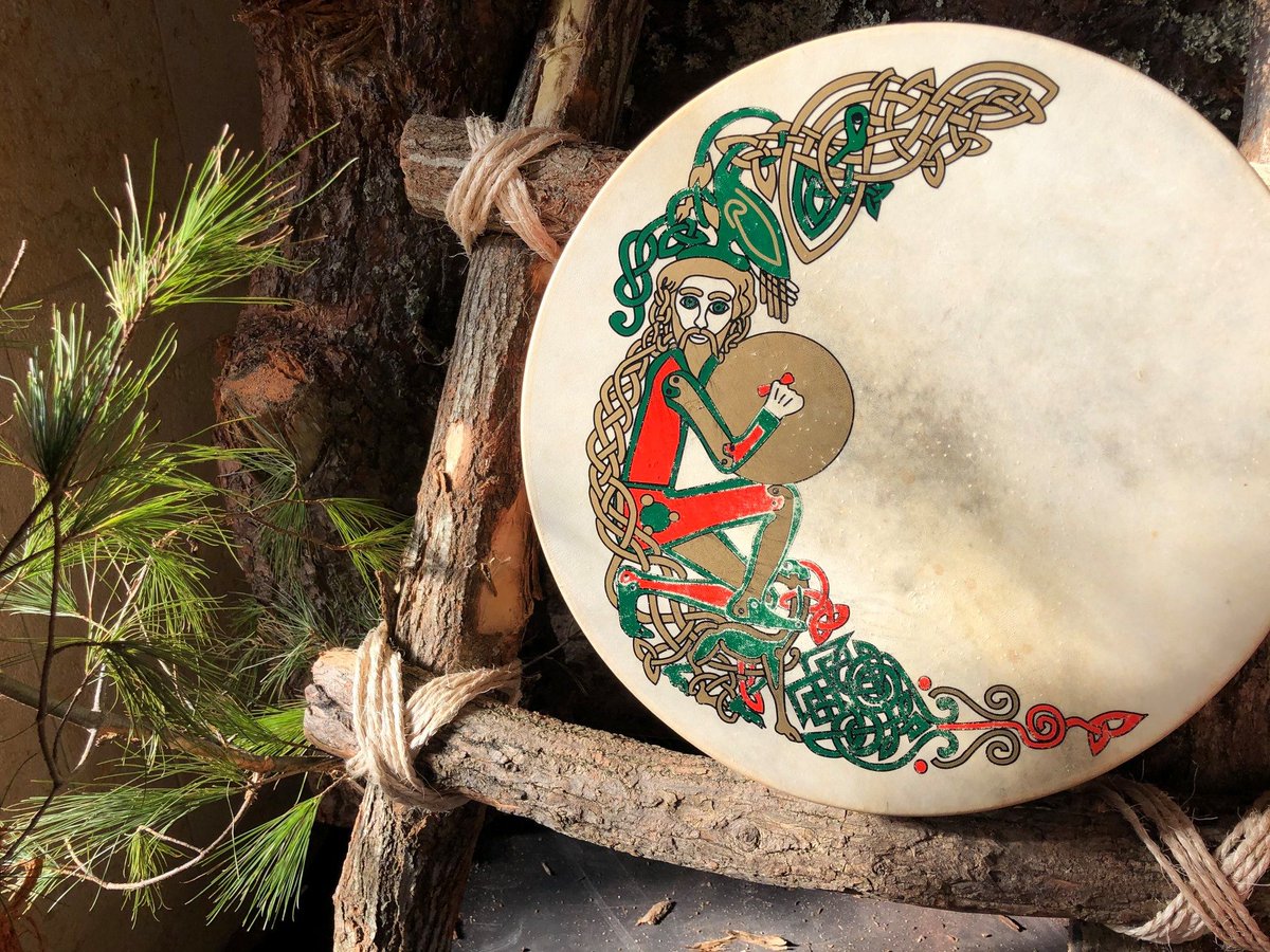 elementsthtr's tweet image. Last week was Oaks of Mamre: A Retelling of an Ancient Story — a conversation between St. Brigit and the Divine.
"I'd like to give a lake of beer to God.
I'd love the Heavenly Host to be tippling there
for all eternity"
— Excerpt from a poem by St. Brigit , 9th cent. translation