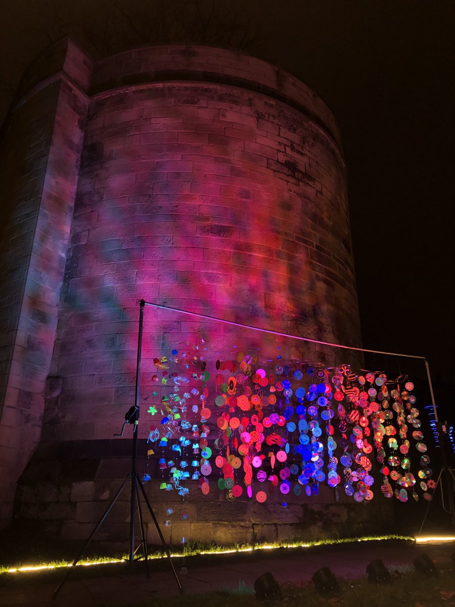 BeckyHardiman1's tweet photo. Brilliant evening enjoying Nottingham sights and feeling safe #lightnightnottingham @MyNottingham @CllrDavidMellen Something for everyone - thanks to all involved. π https://t.co/nt9FYutJZm