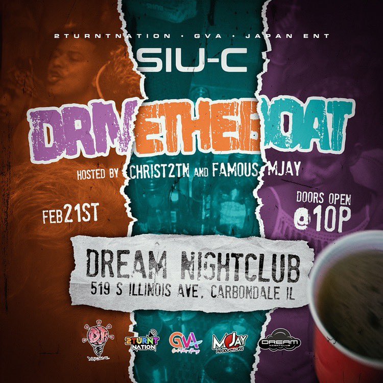 DjNemo__'s tweet photo. #SIUc yβall ready to know how bussin @2TurntNation parties really be πβΌοΈ
Then wait no long because we are coming to invade your school on the 21st π
#SIUC23 #SIUC22 #SIUC21 #SIUC20 https://t.co/QK4LiozoQx