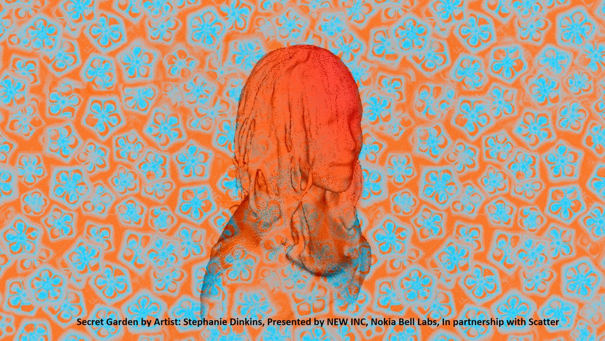 nrpena's tweet image. Can&apos;t wait to see all the #SXSWArtProgram installations during #SXSW2020. This was one of my fav pieces those far; #SecretGarden by Artist: #StephanieDinkins, Presented by @NEWINC, @BellLabs, In partnership w/ #Scatter. #SXSW @sxsw