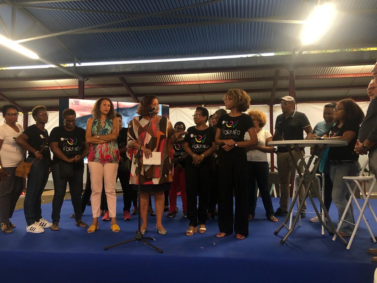 CTM_Martinique's tweet photo. #FORMEO Merci !
La Conseillère Exécutive Sylvia Saithsoothane clôture 3 jours de salon en présence des exposants et de l’équipe organisatrice . https://t.co/iL4cQrSPx5