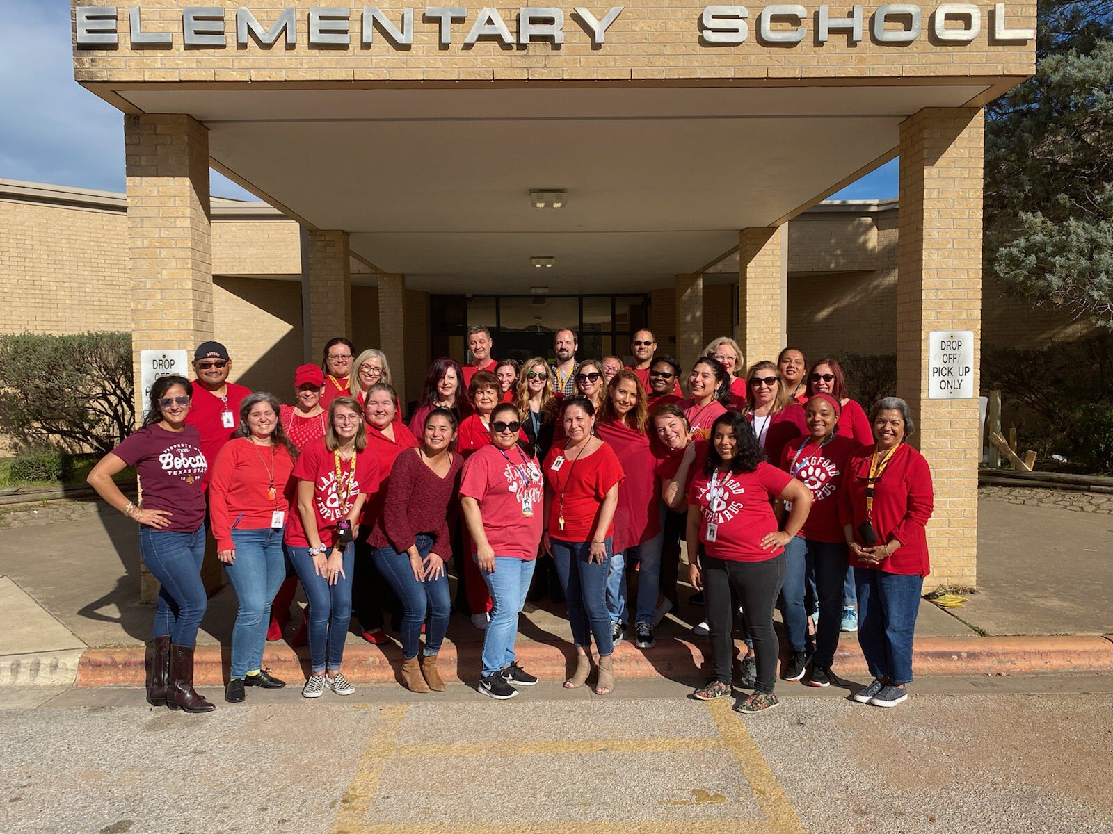 Langford Elementary on Twitter "Langford Elementary wears red to
