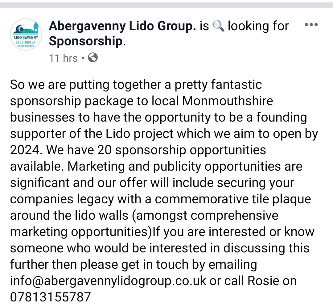Abergavenny Lido. on Twitter "Can you help?…