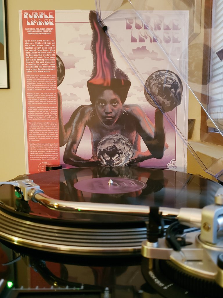 NowSpinningKL's tweet photo. Purple Image - Purple Image (1970). 2019 reissue from @tidalwavesmusic and @lightintheattic. #nowspinning #vinyl #funk #soul #psychrock https://t.co/cM8i7cgF5I