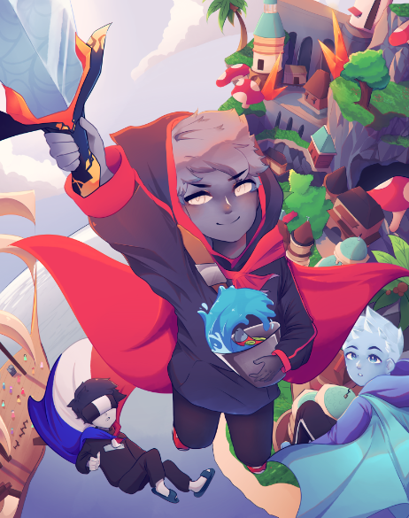 BadBoyHalo's tweet image. New Merch!!!

A mini poster with me and 2 of my best friends @skeppy and @a6doff on it (And Mr. Squeegy) made by the artist @Faery_Stuff 

It's 11 x 17 inches so it should be able to fit anywhere :D

Available until I take it off the store!
badboyhaloshop.com