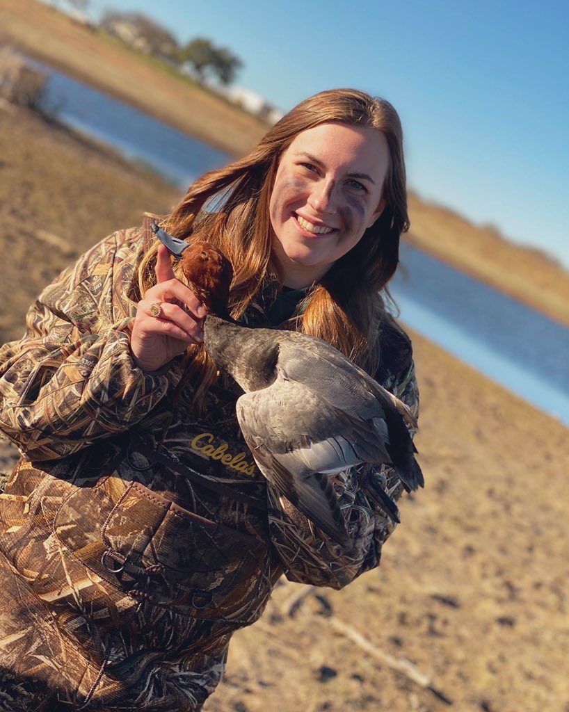 kendallrose12's tweet photo. never posted on here so here’s my duck!! can’t wait to see what it looks like mounted🤩 #firstduck https://t.co/AAGAIzBJWL