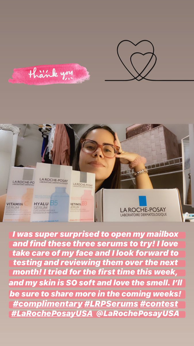 irismussi's tweet photo. I was super surprised to open my mailbox and find these 3 serums to try! I look forward to testing/reviewing them over the next month. Iβll be sure to share more in the coming weeks! #complimentary #LRPSerums #LaRochePosayUSA @Influenster @LaRochePosayUSA https://t.co/hUtGETIv2Z
