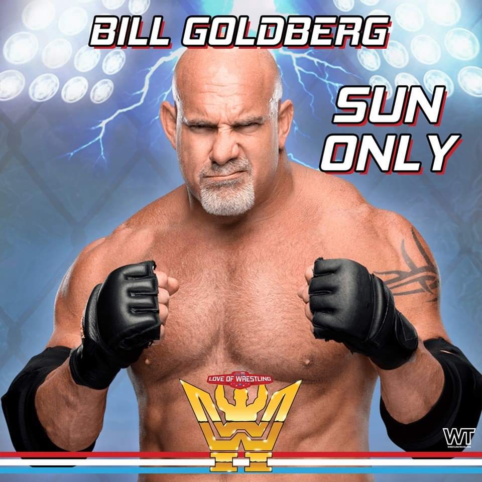 ftlowrestling's tweet photo. Who are you hoping to see FTLOW guest @Goldberg call out tonight on @WWE #smackdownlive
#WWE #WWEonBT #wwesmackdown #Smackdown #SmackDownOnFox #wwehof #Goldberg #WhosNext #WCW #wcw4life #WCWFallBrawl #WCWWarGames #meetandgreet #ComicCon #Liverpool #FTLOW #fortheloveofwrestling https://t.co/Uw1h80U2yC