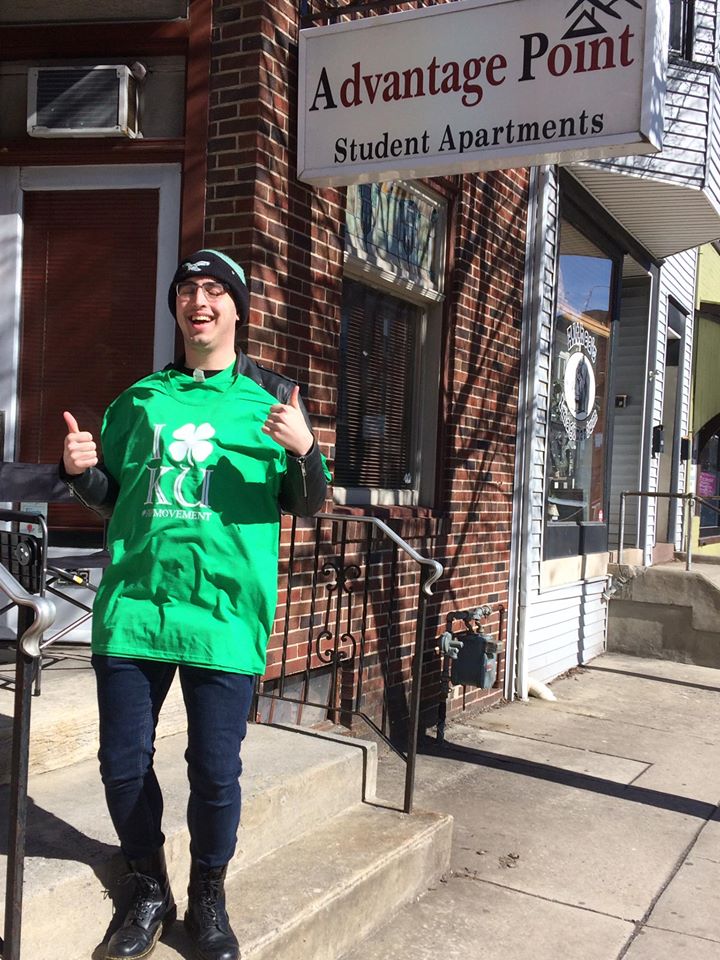 kutztownapts's tweet photo. Back by popular demand: the ALL-NEW Advantage Point #Kutzpatty #Tshirt is coming for Kutzpatty’s 2020! The new shirt design is still in progress, but rest assured, it will bring the luck of the Irish for all A.P. celebrants! Stay tuned for further developments! #APMovement https://t.co/P28jRBdJtb
