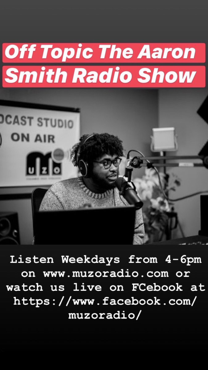 MuzoRadio's tweet photo. Off Topic. Weekdays from 4-6pm on https://t.co/ukOhlZNQTu https://t.co/kmqk9G6JL6