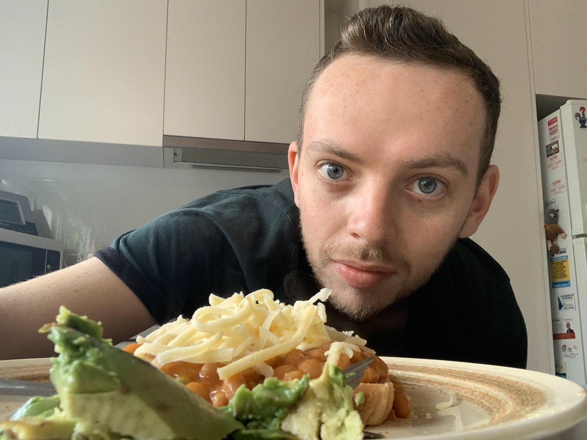 Visiting my parents and they had Le beans waiting for me.