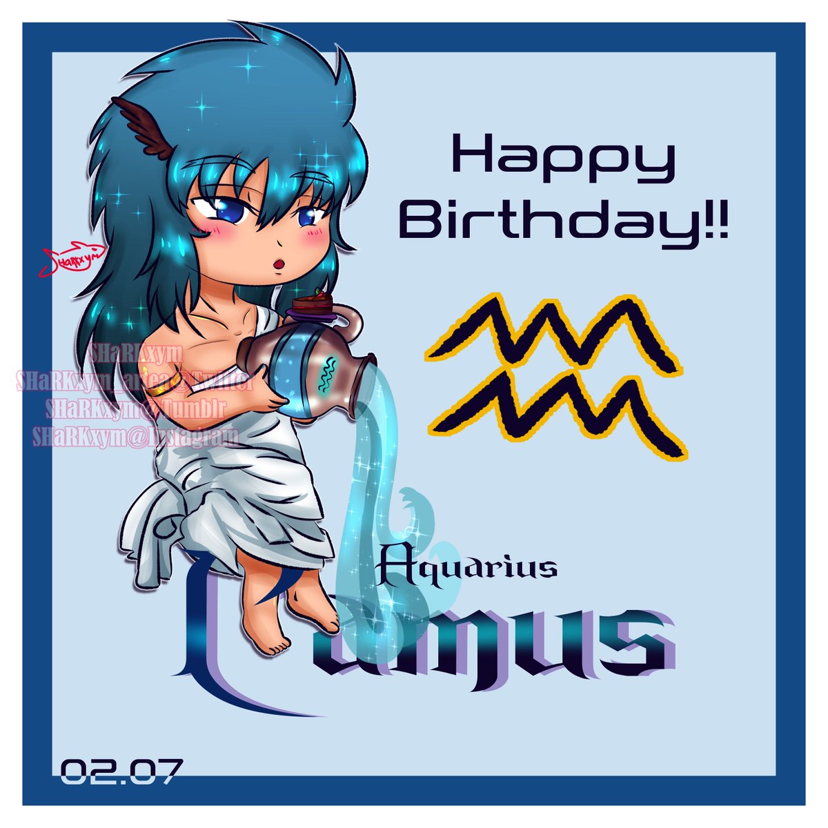 水瓶座のカミュ生誕祭