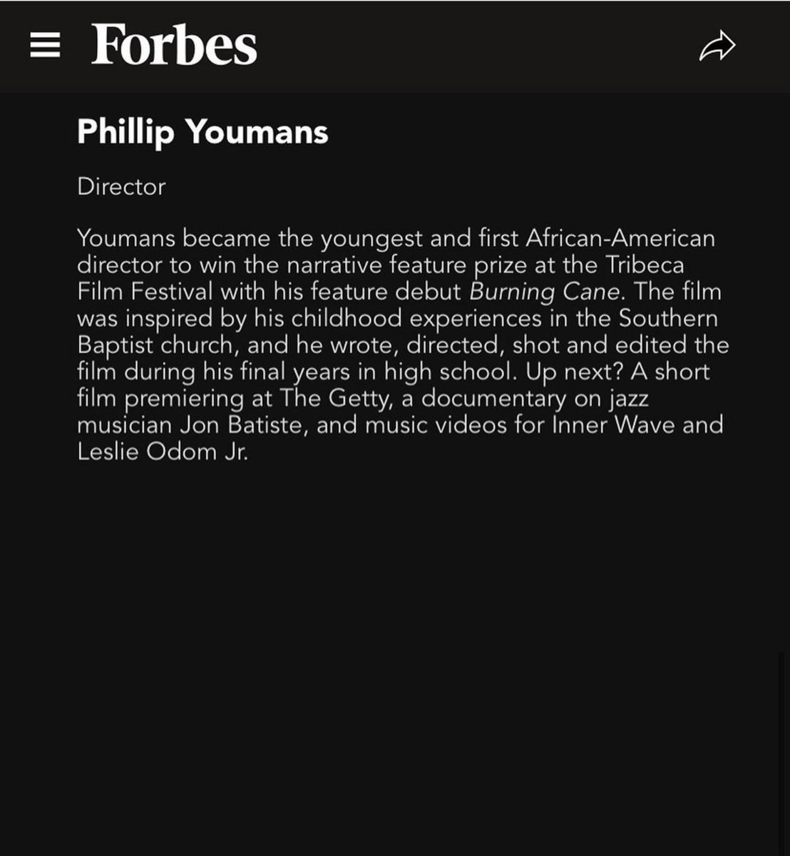"My duty as a filmmaker is to make sure that I am only providing a humanizing lens on the Black experience. It is a responsibility, but it's a responsibility that I feel honored to have." #SpiritAwards nominee <a href="/PhillipYoumans/">Phillip Youmans</a> talks all things <a href="/BurningCane/">BURNING CANE</a>: bit.ly/38Wqevl