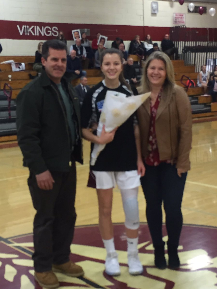 NSVikingSports's tweet image. Varsity Women’s Basketball. Senior Game! Congrats and best wishes to Gabby Scott &amp;amp; Jenny Walton!!! Always a Viking!!!