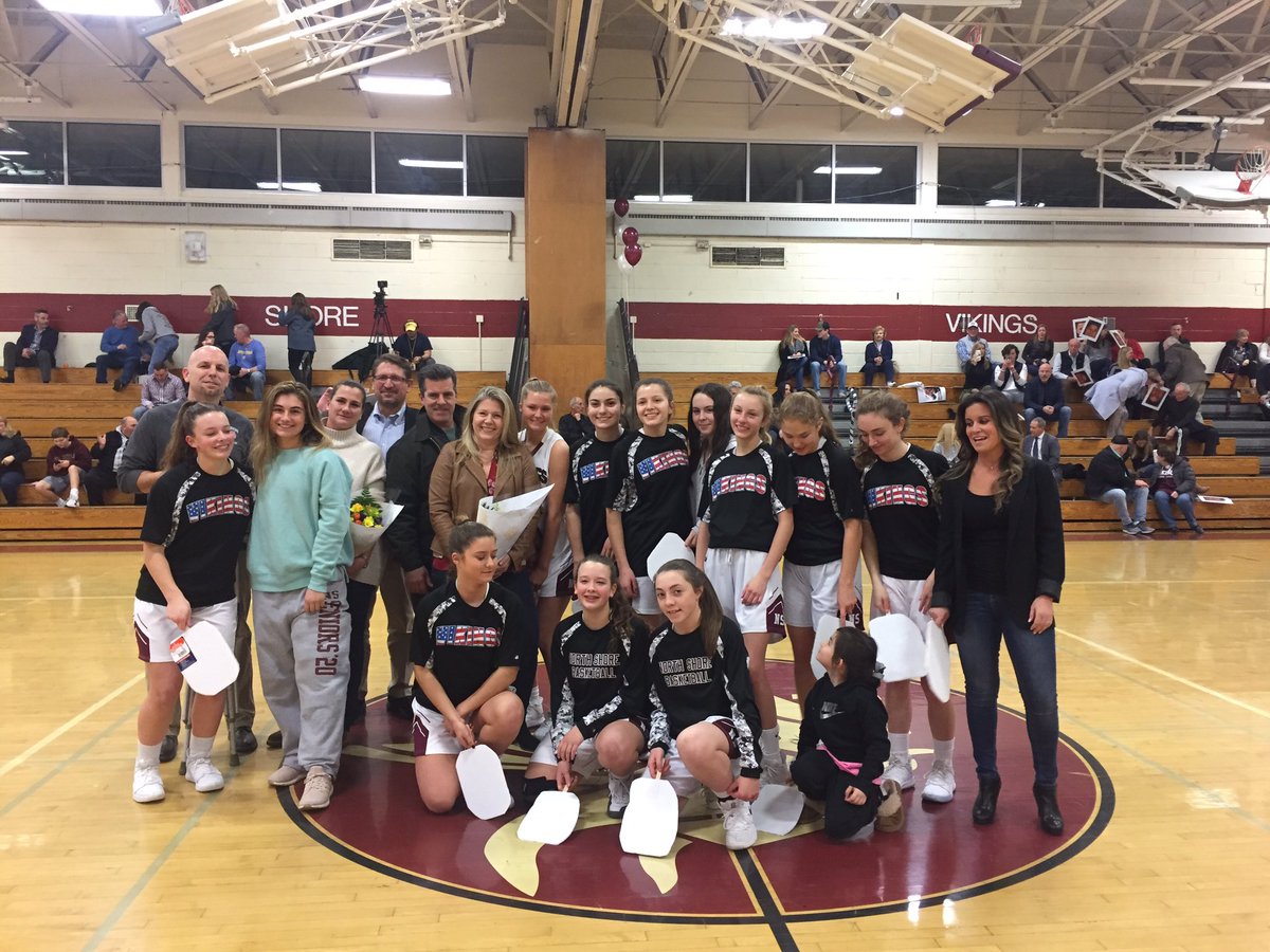 NSVikingSports's tweet image. Varsity Women’s Basketball. Senior Game! Congrats and best wishes to Gabby Scott &amp;amp; Jenny Walton!!! Always a Viking!!!