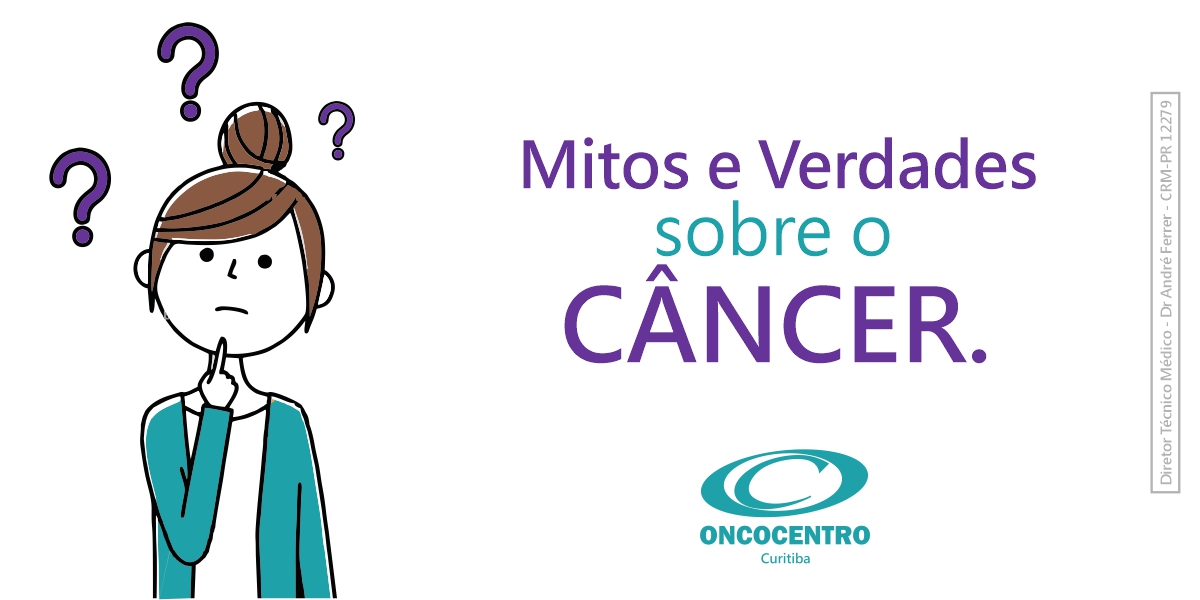 oncocentro's tweet photo. A Oncocentro Curitiba traz alguns mitos e verdades sobre o câncer com o objetivo de sensibilizar  a todos sobre a importância de realizar exames para a detecção precoce do câncer. #mitoeverdade #verdadeoumito #OncocentroCuritiba https://t.co/OwGdqpIhJi https://t.co/WzAjAphLdk