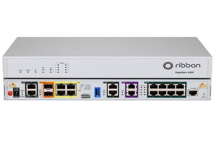 ribboncomm's tweet image. "@ribboncomm #edge devices deliver the provisioning ease and unified management and monitoring critical to agile service delivery"  @sirronsilicon1 reviews the EdgeMarc 6000 in @FuturumResearch: buff.ly/2H12JVQ #SBC #SDWA #enterprise