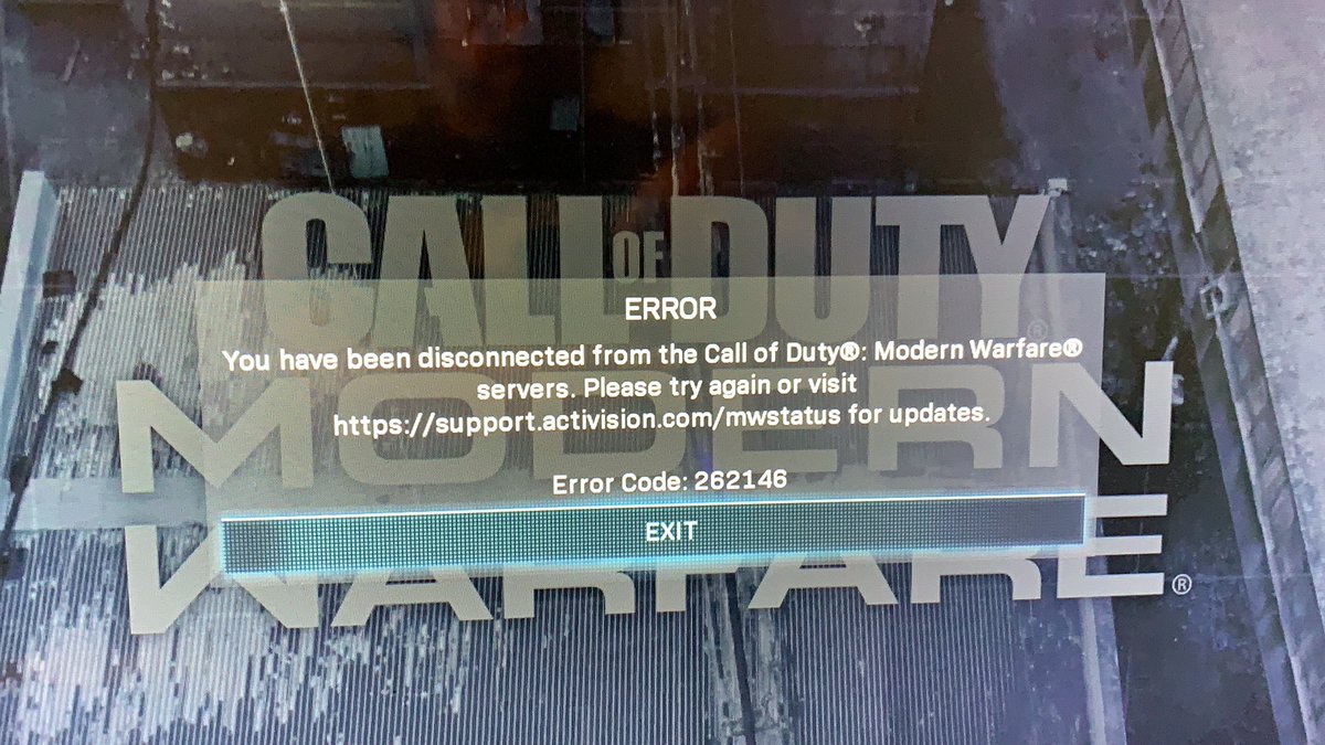 jefe76's tweet image. @ATVIAssist Then this follows message. #FixCOD